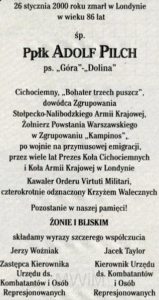 nek 11.jpg - Dok. Nekrologi żołnierzy AK okręgu Nowogródzkiego – wycinki z prasy, lata 80/90-te XX wieku.